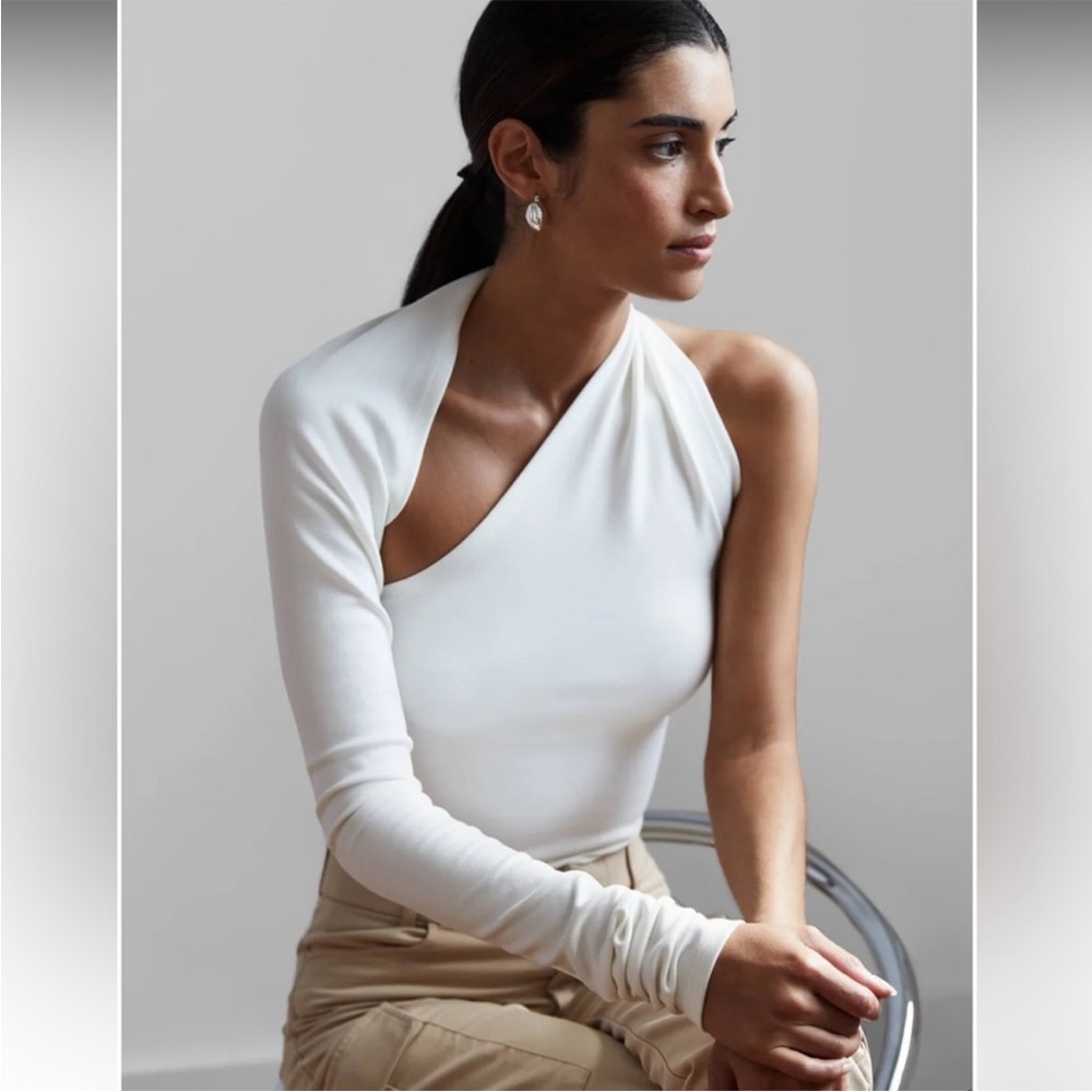 Marcella Manhattan One Shoulder Top